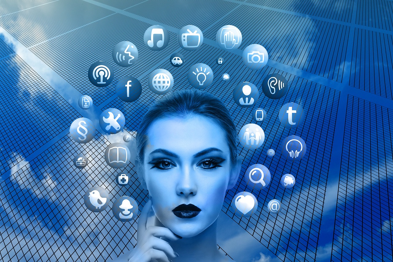 Woman, face, social media — Always Contact Grandstream Distributor Dubai For Best IP Phone Products