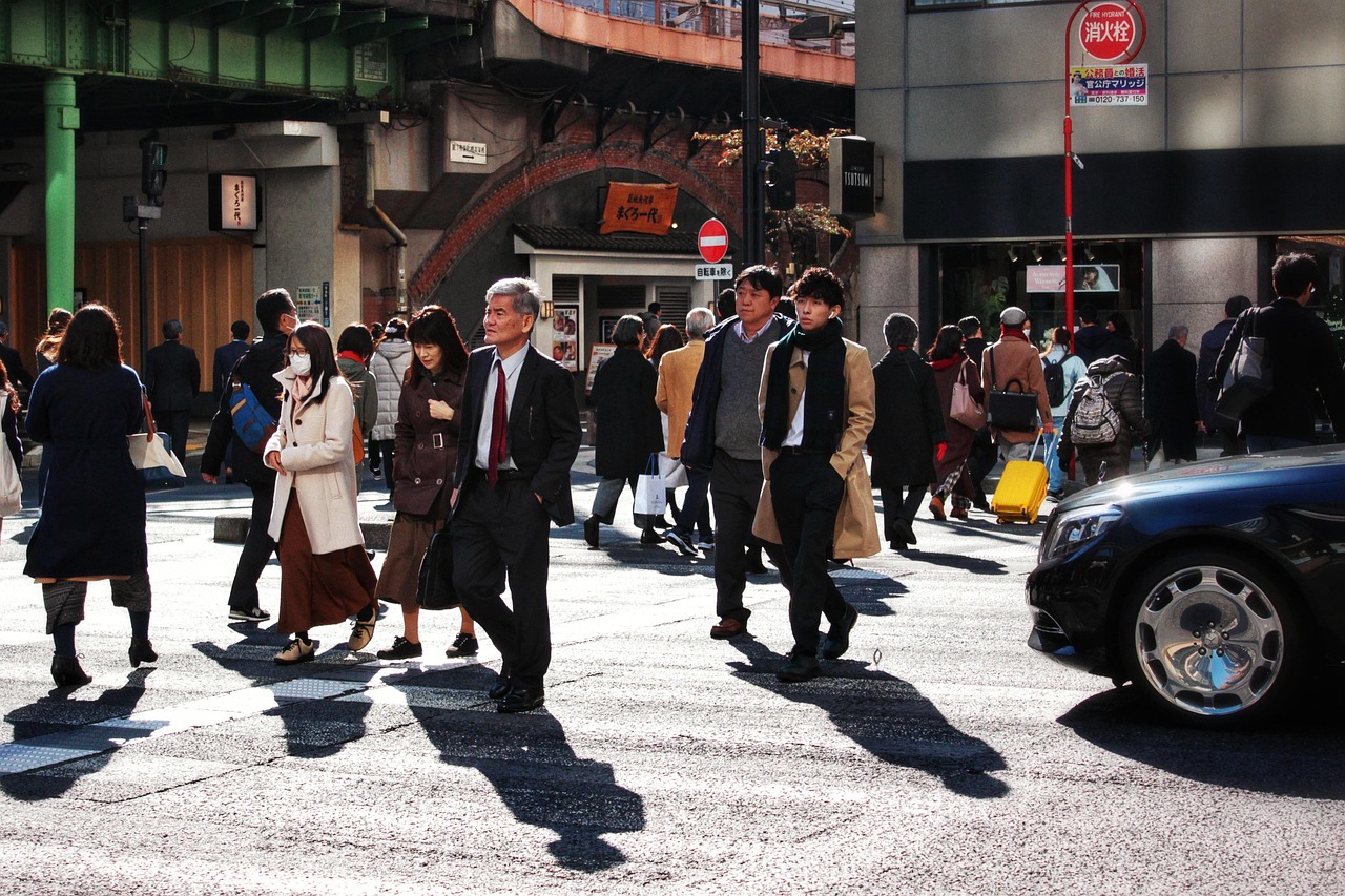 Street, japan, city — Influence Marketing Agencies: Pioneers in Social Media Strategy