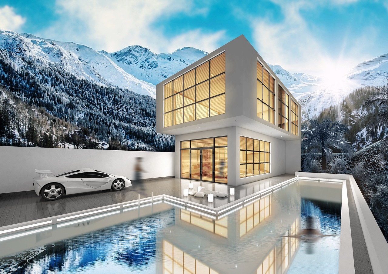 Villa, architecture, rendering — Maximize Your Bets with Support from Toto Gambling Communities