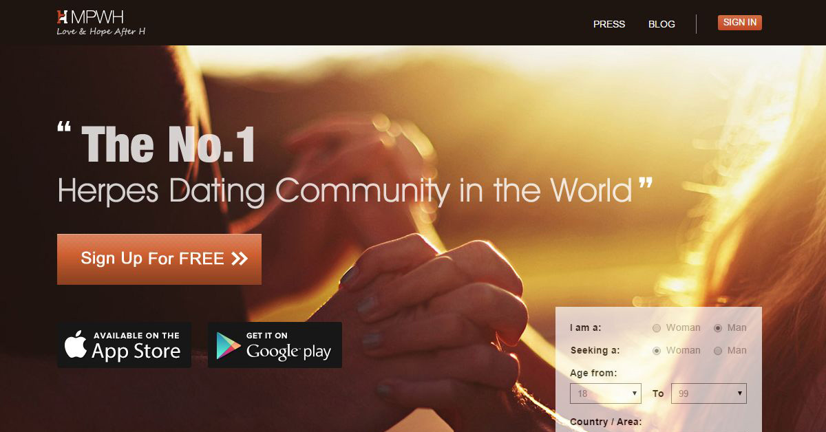 Single Mon living with herpes? Try MPWH to find love and support